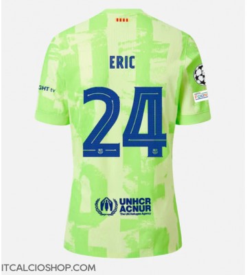 Barcelona Eric Garcia #24 Terza Maglia 2024-25 Manica Corta